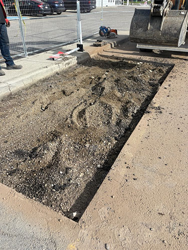  Image 1 - Molok Bin Installation Retrofit by 2 Sons Excavating Calgary area professional excavators.